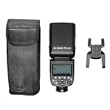 Flashpoint Zoom II AA R2 TTL On Camera Flash Speedlight for Nikon, 76ws 2.4GHz 1/8000s HSS Speed Light with 0.1-2.6s Recycle Time, 4x AA Alkaline 1.5v LR6 Batteries, 330 Full-Power Flashes