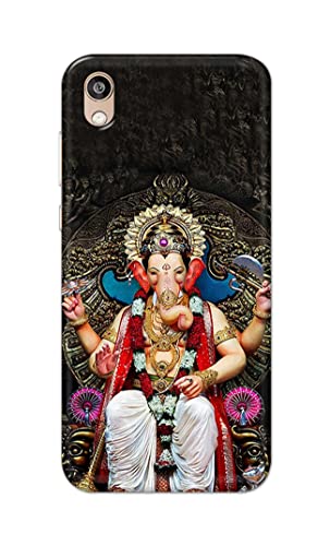 Image of PRINTFIDAA Lord Ganesh Bappa Moriya Printed Designer Hard Back Case Cover for Honor 8S / Huawei Y5 (2019), AMN-LX9, AMN-LX1, AMN-LX2, AMN-LX3 -(SF) MVN1010