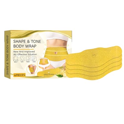 EIHI Parche Adelgazante,Slimming Patches,Parches Anticeluliticos Abdomen,parches adelgazantes abdomen, Apto para hombres y mujeres(4 Piezas)