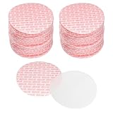 PATIKIL 236 Stück Schaumstoff Deckeldichtung 89mm/3.5" Druckversiegelung Selbstklebend Wasserdichte Dichtung Für Glas Flasche Behälter Deckel Lebensmittel Aufbewahrung Roter Text