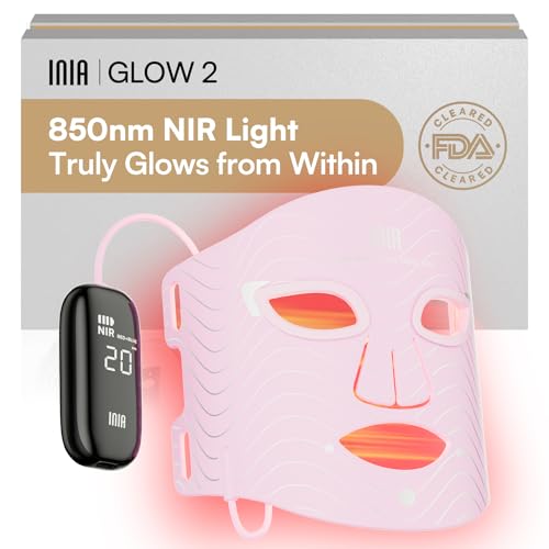 INIA Red Light Therapy Mask for Face – 4 Light