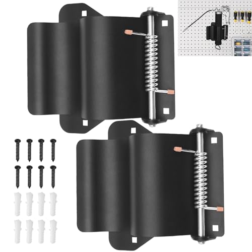 WHMYZHL Heavy Duty Grease Gun Holder for Securing Manual and Wireless Grease Guns | 4-Bolt Design for High Vibration Environments