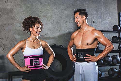 Sweet Sweat 'Pro-Series' Waist Trimmer (Pink) With Adjustable Velcro Straps (Medium-Large) #TOP5