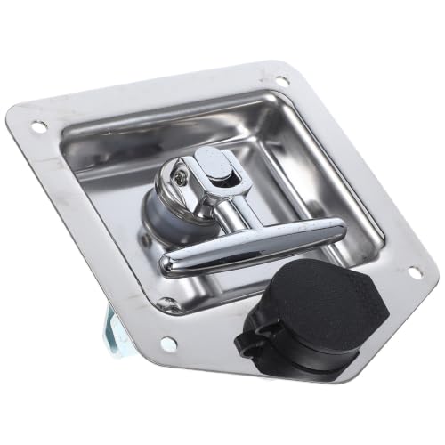 Cerradura de Caja T YARNOW en acero inoxidable para caravana y remolque