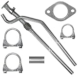 FERROZ Tuyau d'échappement pour Fiat Grande Punto 09.2005-12.2009 1.4i Hayon