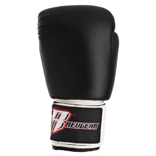 Revgear Deluxe Boxing Gloves (White, 12-Ounce)