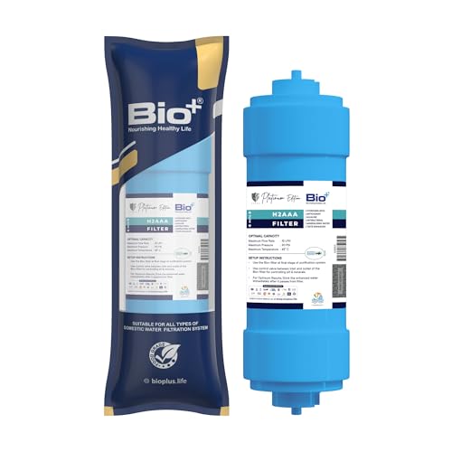 Image of 8 inch x 2.5 inch Alkaline and Mineral Water Filter Cartridge for Ro Water Purifier with antioxidant | Blue