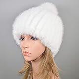 Material: Winter warme Mütze aus hochwertigem Fell, die Sie warm und modisch im kalten Winter.