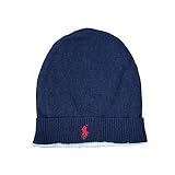 polo ralph lauren schal grau  Polo Ralph Lauren Wollmütze Unisex (One Size, Newport Navy)