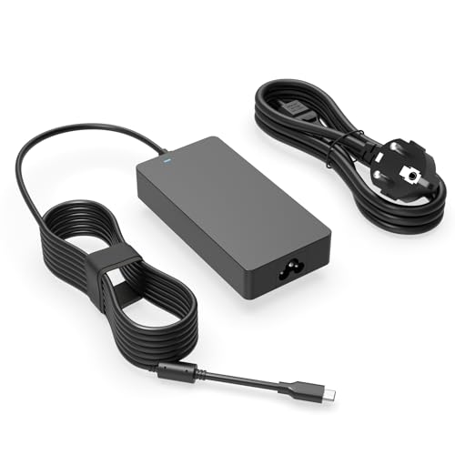 130W 100W 90W-Typ C Ladegerät Passend für Dell-XPS 15 16 17 9500 9530 9710 9575 9700 9510 9520 9640 9720 9730 2-in-1, Precision 3490 3590 5490 3591 5690 P91F Laptop-Netzteil Ladekabel AC Charger