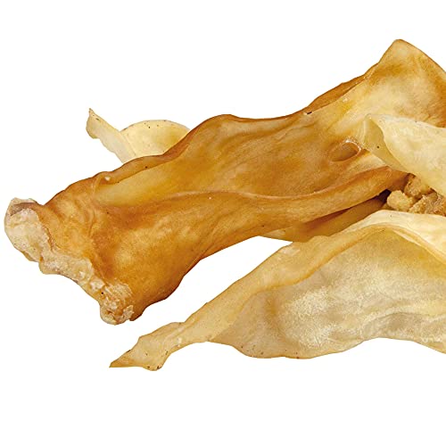 Schecker Hundesnack - getrocknete Lamm Ohren - 250g (35-40 Stück)