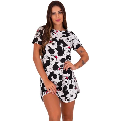 Kit 2 Camisolas Longa com Manga Good Sleep Sortidos (GG, Preto/Lilás)