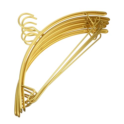 Cabilock Metal Coat Hangers Anti-Slip Design Multi-Functional Pant Hangers for Home Travel