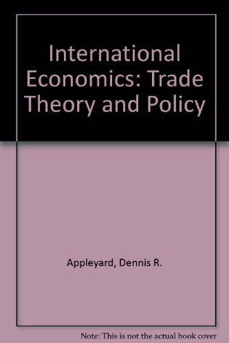 Amazon | International Economics: Trade Theory and Policy