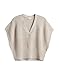 Produktbild OPUS Damen Pullover | PEKINA Loose Strickshirt aus nachhaltiger Baumwolle Natural Glaze, M