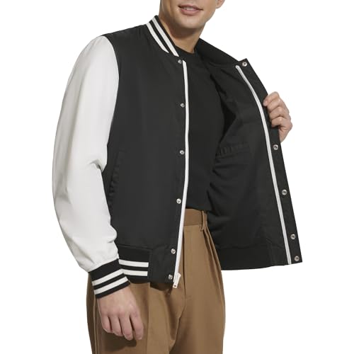 DKNY Mens Lightweight Varsity Jacket3