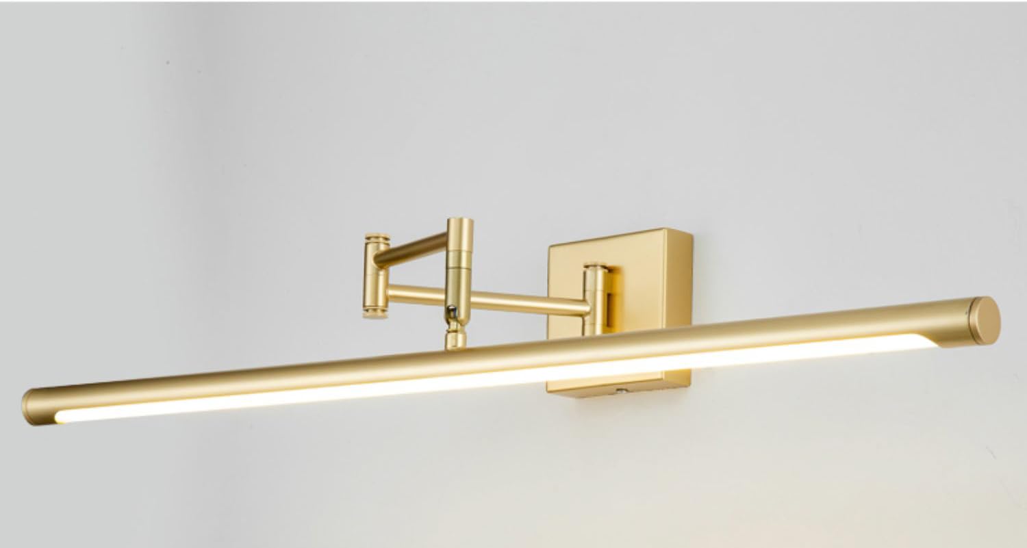 CITRA 15W Modern Brass Gold Body Adjustable LED Wall Light Mirror Vanity Picture Lamp - Warm White 2