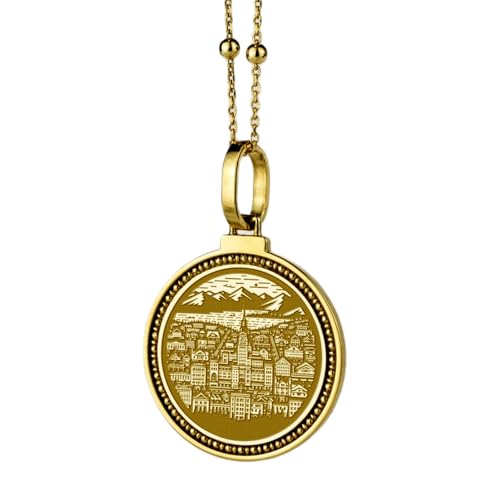 Pendentif pharmacien argent 925 gravé bol de pharmacie pour homme et femme