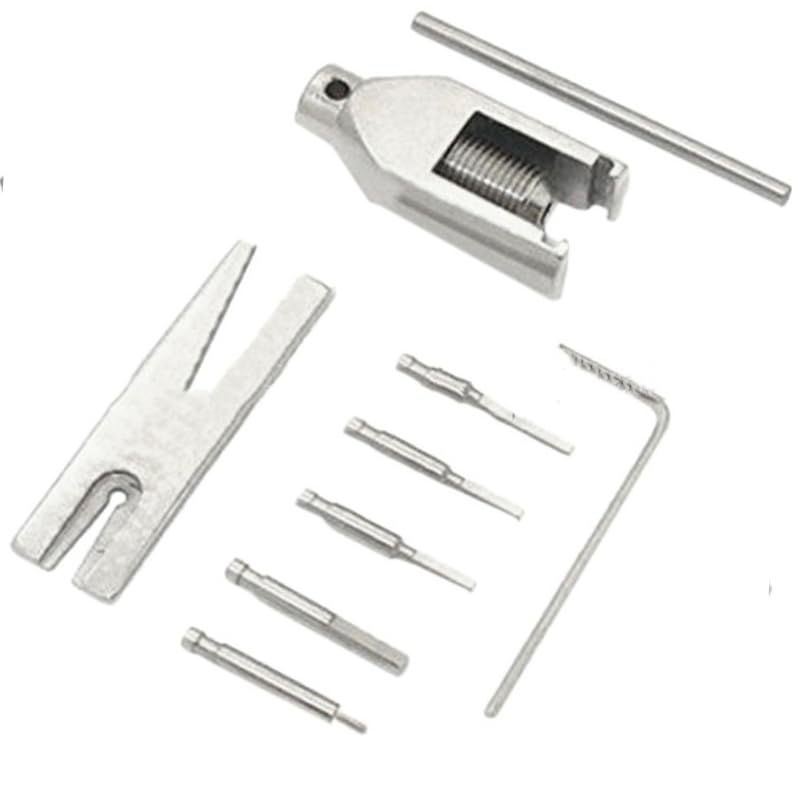 Aputoxz Remove Parts RC Motor Pinion For RC Motor Pinion Parts Aircraft Model Tool Gear Extractor W010 Gear Pinion Puller Remover Tools Set