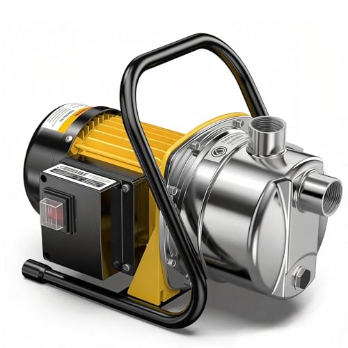 CrestWave Water Transfer Pump 1.6HP 1800GPH 110V...