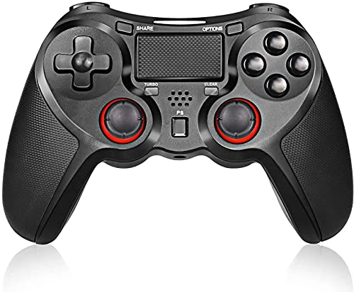 ゲームパッド ゲームコントローラー PS4 コントローラー ワイヤレスコントロ ーラー PS4 Pro/Slim PC対応 HD振動 連射 USB Bluetooth