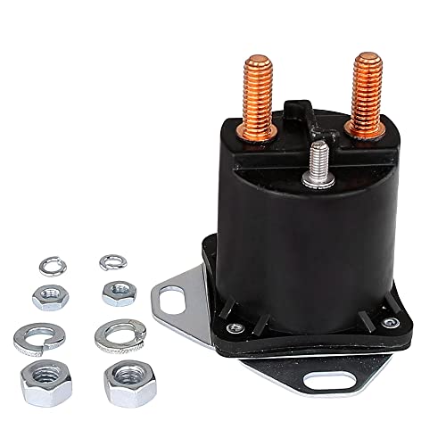 RAREELECTRICAL New 12 Volt 3 Terminal Solenoid Compatible with International Truck Applications 24401-01 2440101 Sbc4201p 2004464C1