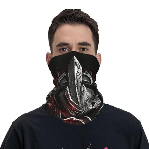 Bandana Cubierta de Cara Balaclava Cuello Antiguo Guerrero Gótico Oscuro Spartan para Mujer y Hombre para Motociclismo, Ciclismo, Esquí y Fiesta miniatura 2