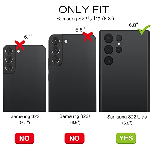 Domaver Galaxy S22 Ultra Case Samsung S22 Ultra Case Glitter Bling Sparkly With Rotating Ring Kickstand Soft Tpu Cover And Hard Pc Protective Cases- Mint Green #TOP1