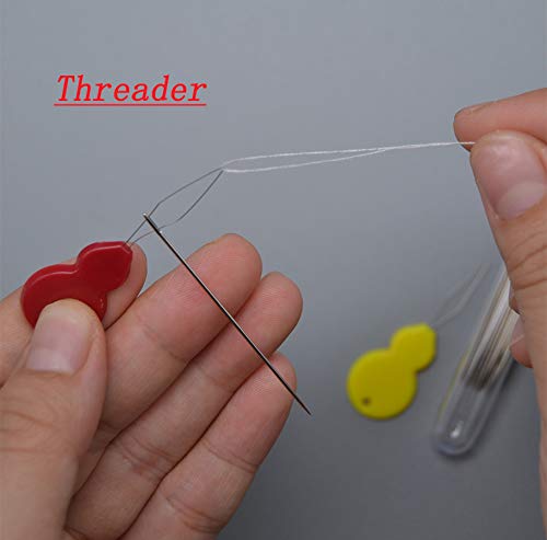 image for Yahong 30 Large Eye Stitching Needles for Sewing Repair Sewing kit Ass