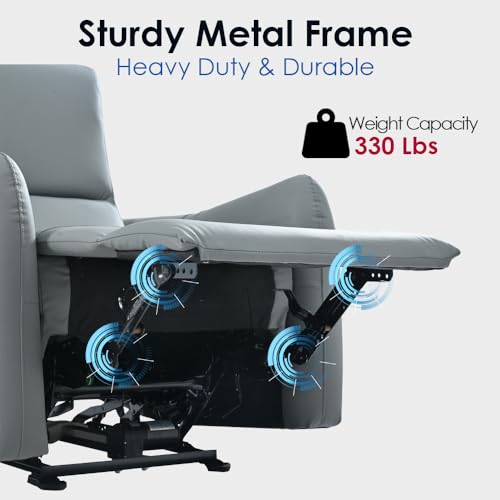 Sillón reclinable eléctrico azul para espacios pequeños miniatura 7