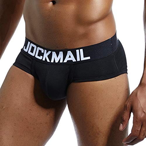 JOCKMAIL Mens Briefs Underwear Mens Cotton Briefs Moisture Wicking Underpants Soft Breathable Men Briefs