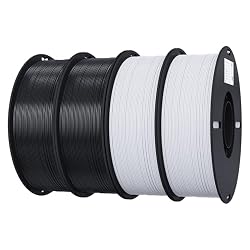 CREALITY PLA 4 pack (4kg), Black/White.