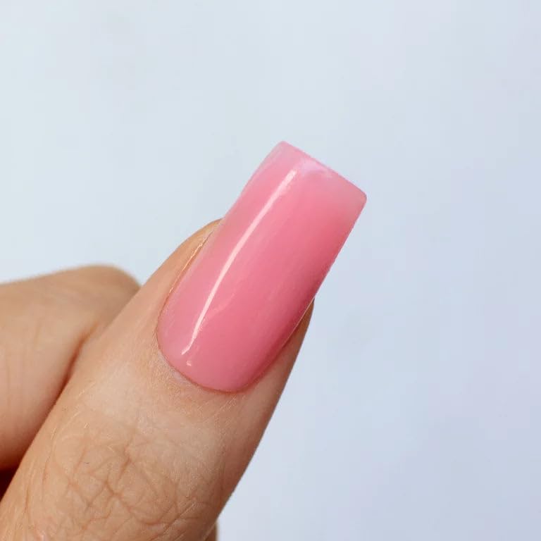 Miniatura 3 de PINKMASK Easy Gel 1oz 1.06 oz Rapture Rose, gel de mejora profesional de construcción, extensión rápida de uñas para principiantes, fortalecedor de