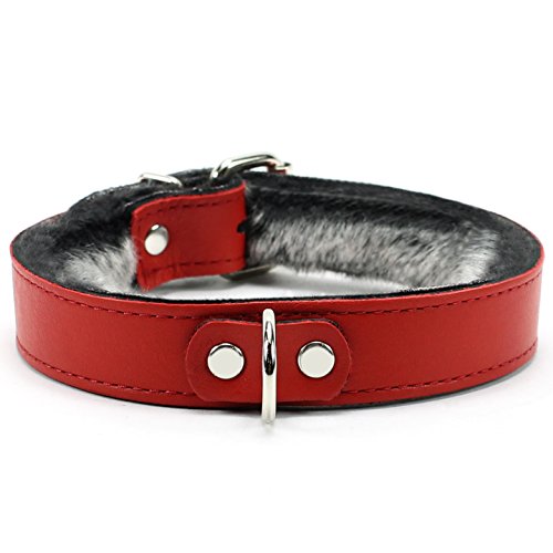 VP Leather Kathleen Collar (Red, Small)