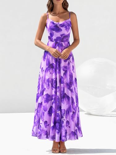 Image of BTFBM Women Summer Maxi Dresses Elegant Wedding Guest Dress