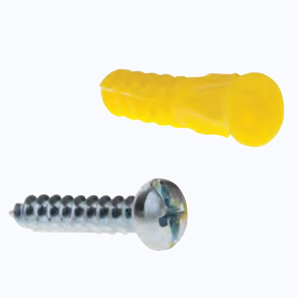 Selecta MXK14#10 x 1” Pan Head Combo/Winged Anchor Kit, 100 Screws & Anchors