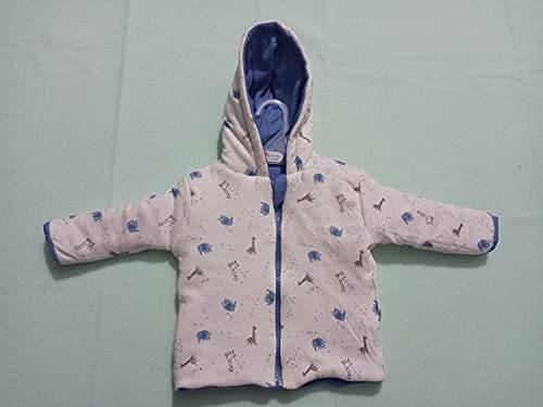 Image of Navy zone Baby Reversible Sweater Jacket - Baby Jacket /Winter Jackets for Toddler Girls /Boys- Sweater for Baby Girls /Baby Boys (OR, 0-6 Months)