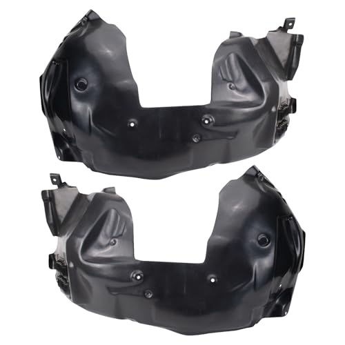 Image of TRQ Inner Fender Liner Set Compatible with 2016-2020 Ford Mustang FO1248183 FO1249183