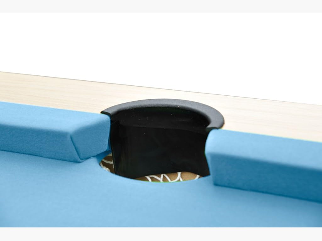 Vente-unique - Table Transformable - Billard & Ping-Pong Balthazar - 213 * 112 * 81.5cm - Bleu