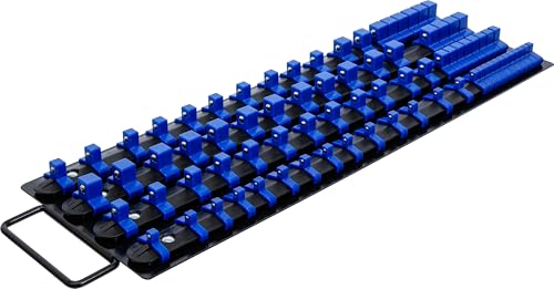 BGS 6871 | Jeu de rails pour douilles | avec 80 clips | pour douilles de 6,3 mm (1/4