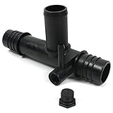CNS Upper Radiator Coolant Hose Connector Pipe Tube Compatible with 00-02 LINCOLN/JAGUAR 3.0L (182cid / 183cid) V6 DOHC