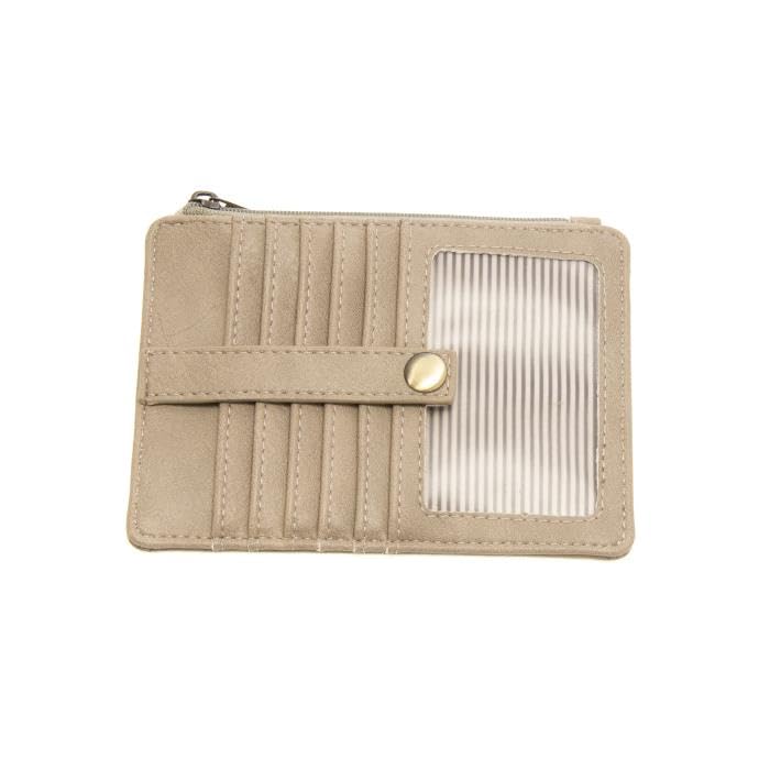 Image of Joy Susan Women's Fashion New Penny Mini Travel Wallet - Heathered Grey