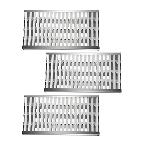 Grill Replacement Parts Stainless Steel Heat Plate Shield Deflector DCS Radiant Tray Ceramic Rod Complete Burner Cover for Select BGB48-BQARBGA48-BQRNDCS36E-BQARNBG27-BQLBGB36-BQARDCS48DS-BQRN
