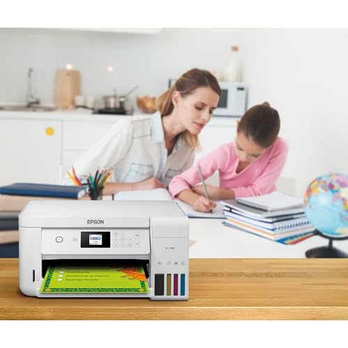 Epson EcoTank ET-2760 Wireless Color All-in-One Cartridge-Free Supertank Printer with Scanner and Copier (Renewed) - Image 6