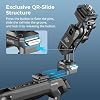 Brazo mágico de liberación rápida SMALLRIG con cabeza esférica de 360°, brazo articulado con tornillos de 1/4"-20 y pasadores de localización desmontables, carga máxima de 5.5 kg / 12.1 lbs, para monitor, jaula de cámara, HawkLock H21 4