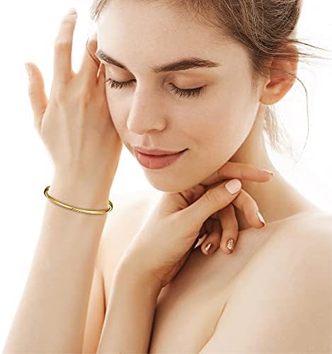 Amazon Brand-HIKARO Rose Gold Plated Infinity Bracelets for Womens Forever Love Birthday Thanksgiving Christmas Xmas Gift for Women Mum Mother Wife 7Inch