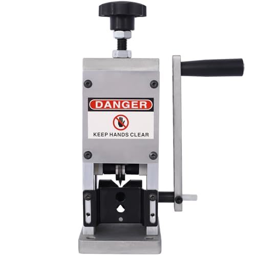 Manual Scrap Wire Stripping Machine - Drill Powered Wire Stripper Machine | Compact & Portable Copper Wire Stripping Tool for Wire Recycling