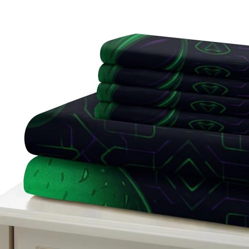 Housse de couette extraterrestre anti-allergie microfibre douce