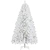 Topeakmart 6ft artificial pink christmas tree with foldable stand xmas tree for holiday decoration white  urban country home decor