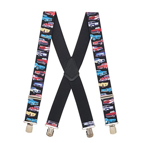 SuspenderStore Men's CLASS OF 57 2-Inch Wide Pin Clip Suspenders SuspenderStore Men's CLASS OF 57 2-Inch Wide Pin Clip Suspenders